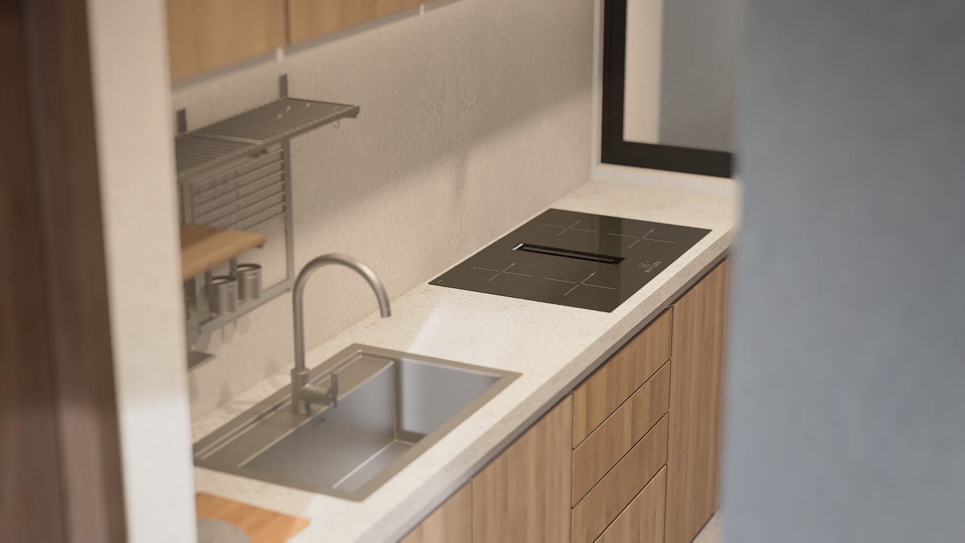 Kitchen render