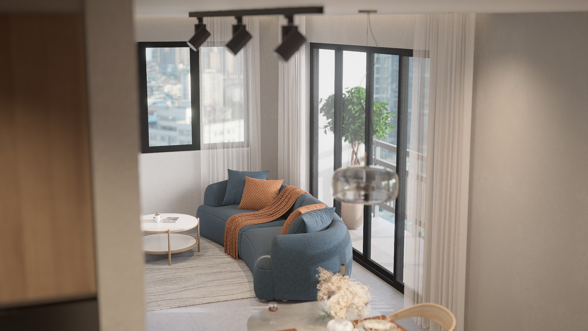 Living room render